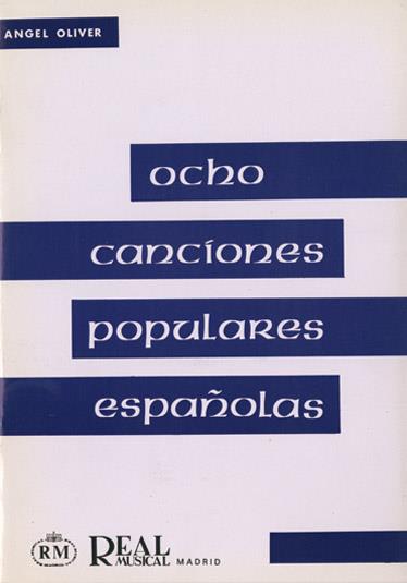 8 Canciones Populares Españolas a 3 Voces Iguales